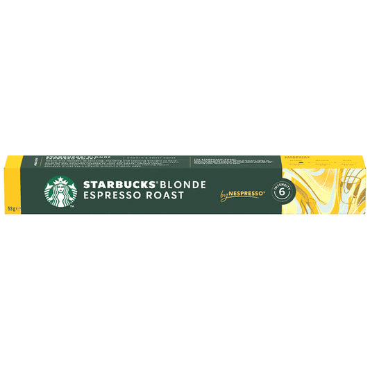 Starbucks Espresso Blonde Κάψουλες Συμβατές Με Μηχανές Nespresso* 53gr
