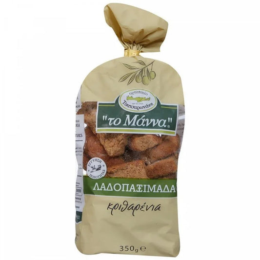 Το Μάννα Λαδοπαξίμαδα Κριθαρένια 350gr