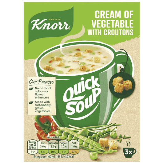 Knorr Quick Soup Σούπα Λαχανικών 51gr