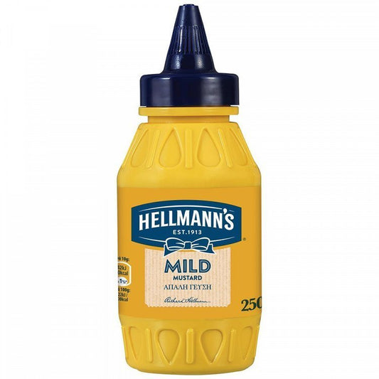 Hellmann's Μουστάρδα Απαλή 250gr