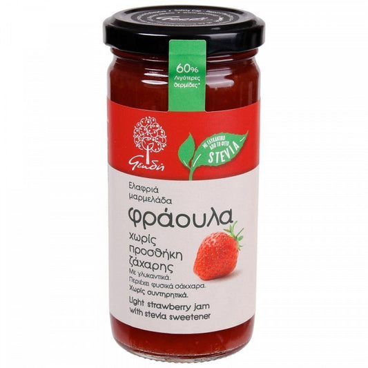 Γεωδή Μαρμελάδα Φράουλα Με Στέβια 270gr