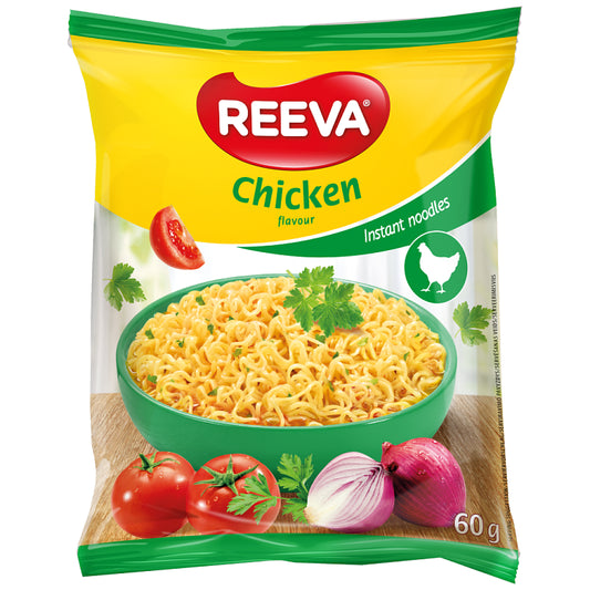 Reeva Instant Noodles Koτόπουλο 60gr