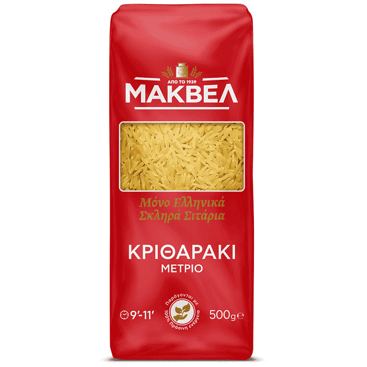 Μάκβελ Κριθαράκι Μέτριο 500gr