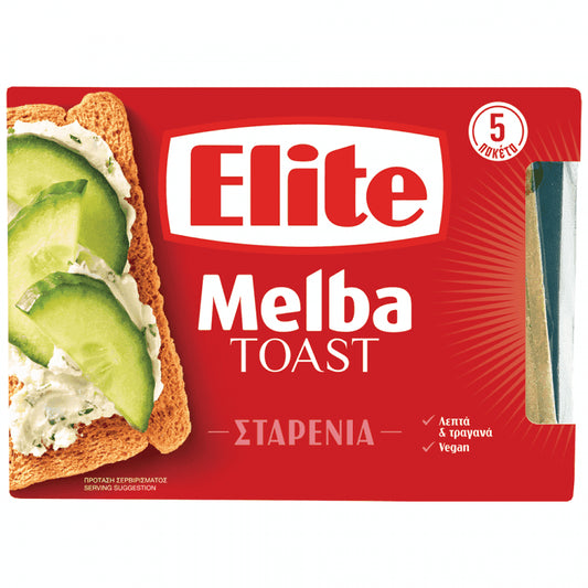 Elite Melba Φρυγανιές Σταρένιες 100gr