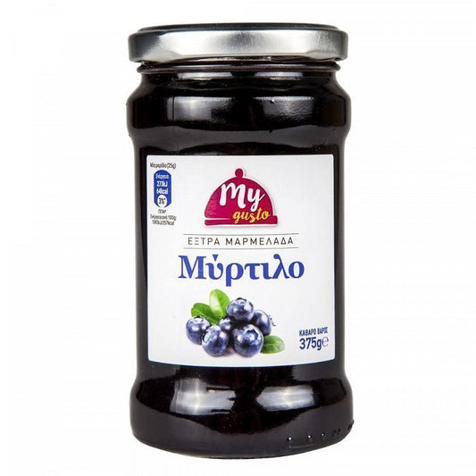 My Gusto Μαρμελάδα Extra Μύρτιλο 375gr