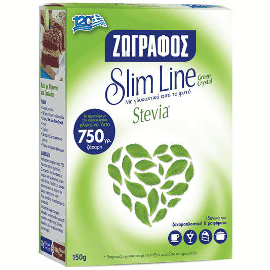 Ζωγράφος Slim Line Με Stevia 150gr