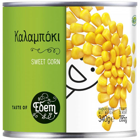 Εδέμ Καλαμπόκι Γλυκό 340gr (Στρ.Βάρος 0,285gr)