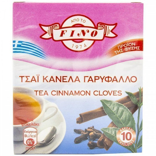 Fino Τσάι Κανέλλα-Γαρύφαλλο 10 Φακελάκια