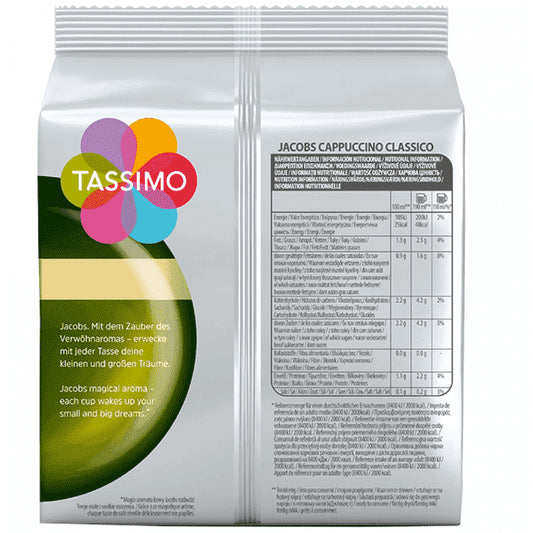 TASSIMO Κάψουλες JACOBS Capuccino 8τεμ