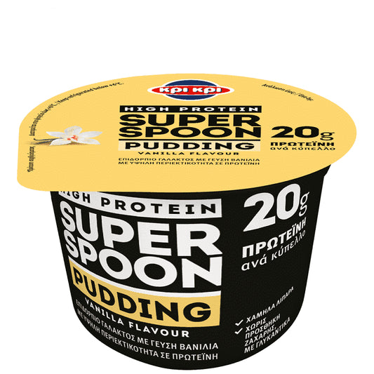 Κρι Κρι Super Spoon Pudding Βανίλια 200gr