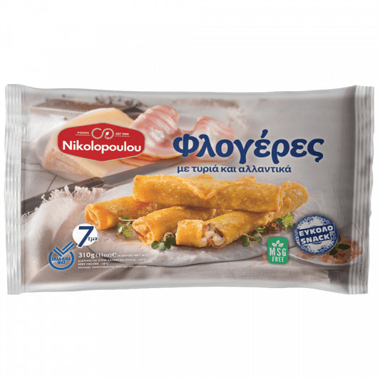 Nikolopoulou Φλογέρες Τυριών & Αλλαντικών 315gr