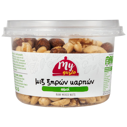 My Gusto Mix Ξηρών Καρπών Ωμών Δοχείο 200gr
