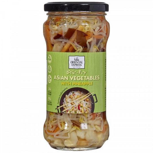 Oriental Express Ασιάτικα Ανάμικτα Λαχανικά Με Ανανά 330ml
